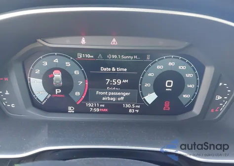 2024 Audi Q3 Premium 45 Tfsi S Line Quattro Tiptronic из США, поврежденный, VIN WA1DECF3XR1063176